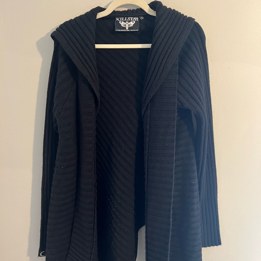 Killstar Black Textured Knitwear